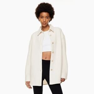 BABATON | Cream Jacket Shacket | Small